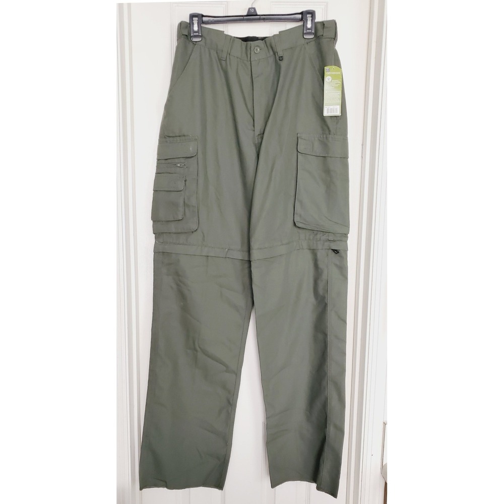 New Boy Scouts America Centennial Canvas Zip-Off Uniform Pant Relaxed 31